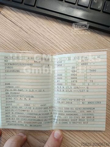 Kombi s prekucnikom IVECO Eurocargo 80-210 / WENIG KM / 2x AHK