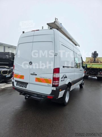 Magas tetős furgon MERCEDES-BENZ Sprinter 516 CDI / 4X4 ALLRAD / Mixto 6 Sitze