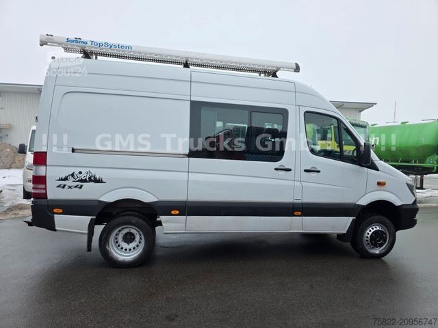 Magas tetős furgon MERCEDES-BENZ Sprinter 516 CDI / 4X4 ALLRAD / Mixto 6 Sitze