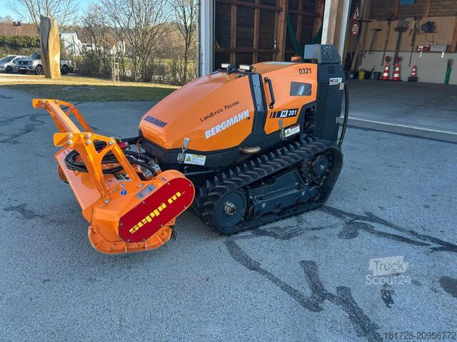 Altul Bergmann Mähraupe M 201 mit Zubehör