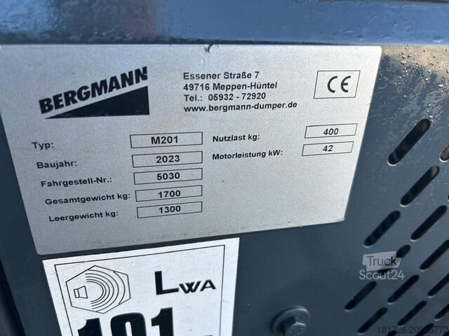 Altul Bergmann Mähraupe M 201 mit Zubehör