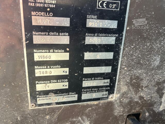 Teleskopický manipulátor Manitou MVT 930