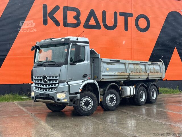 Damper Mercedes-Benz Arocs 3235 8x4 FULL STEEL / BOX L=6230 mm