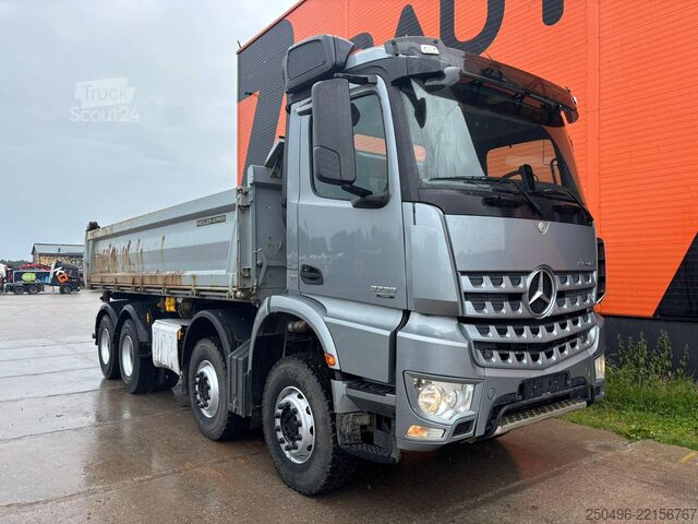 Damper Mercedes-Benz Arocs 3235 8x4 FULL STEEL / BOX L=6230 mm