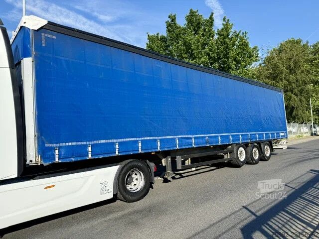 Tarpaulin Schmitz Cargobull Edscha /2x Liftachse / 3x Achsen