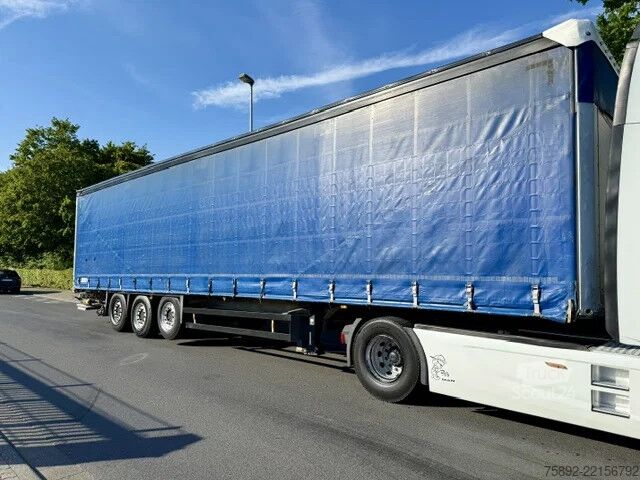 Tarpaulin Schmitz Cargobull Edscha /2x Liftachse / 3x Achsen