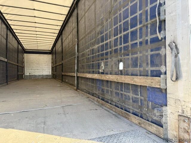 Tarpaulin Schmitz Cargobull Edscha /2x Liftachse / 3x Achsen