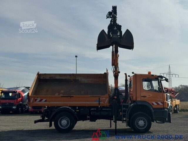 Tresidig tippbil Mercedes-Benz Axor 1829 4x4 Atlas 7m=800kg FB Winterdienst