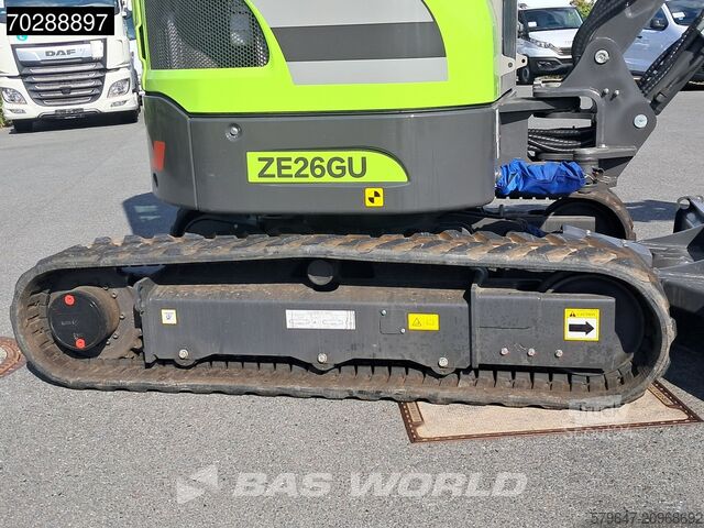 Miniescavatore Zoomlion ZE26 GU GARANTIE- KLIMAANLAGE– CE-ZERTIFIZIERT
