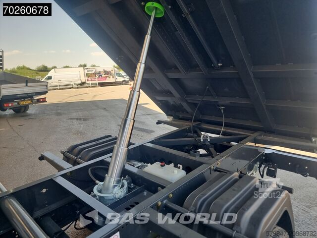 Avfallsbil Iveco Daily 35C21 3 zijdige Kipper Dubbel Cabine 210P...