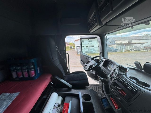 Ladbil med presenning MERCEDES-BENZ Atego 1630 LBW Pritsche + Plane Schlafkabine