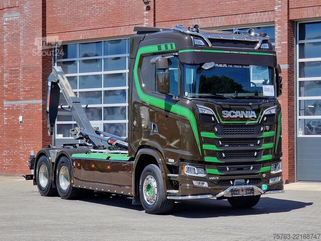 Kanca kol sistemi Scania 590S V8 NGS 6x4 - HIAB Multilift 24T - Like new...