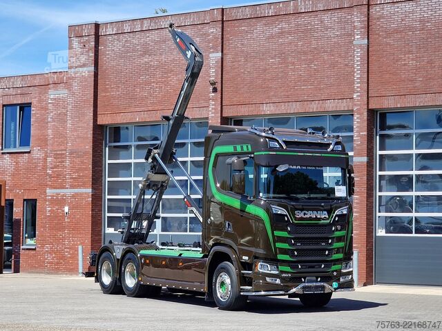 Kanca kol sistemi Scania 590S V8 NGS 6x4 - HIAB Multilift 24T - Like new...