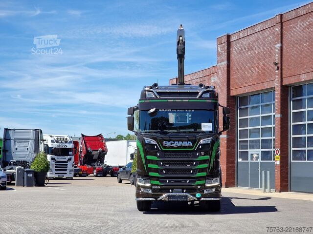 Kanca kol sistemi Scania 590S V8 NGS 6x4 - HIAB Multilift 24T - Like new...