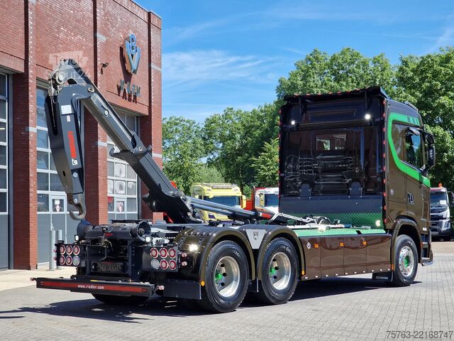 Kanca kol sistemi Scania 590S V8 NGS 6x4 - HIAB Multilift 24T - Like new...