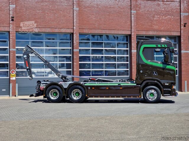 Kanca kol sistemi Scania 590S V8 NGS 6x4 - HIAB Multilift 24T - Like new...