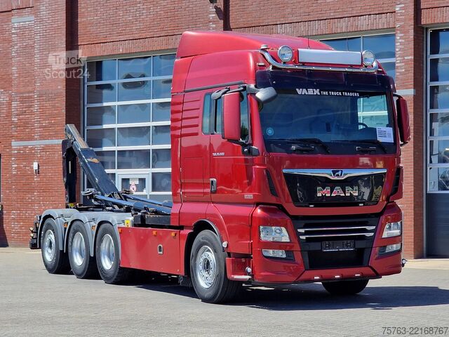 Haakarmsysteem MAN TGX 35.500 8x4*4 - Hyva Hooklift - Custom inter...