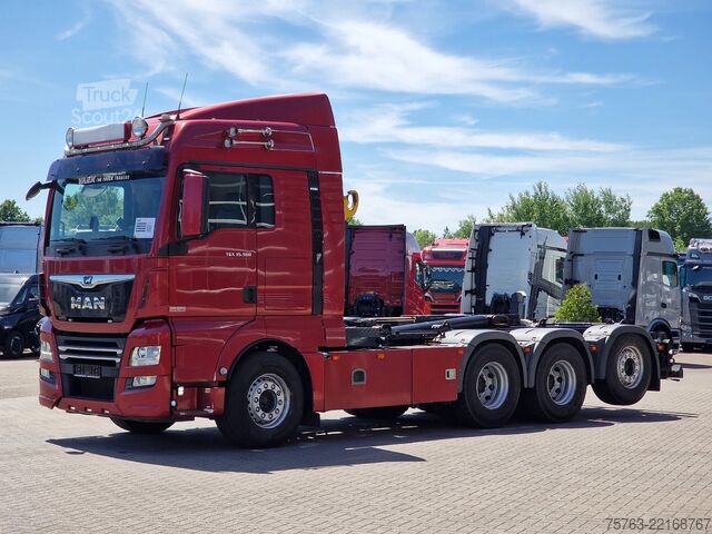 Haakarmsysteem MAN TGX 35.500 8x4*4 - Hyva Hooklift - Custom inter...