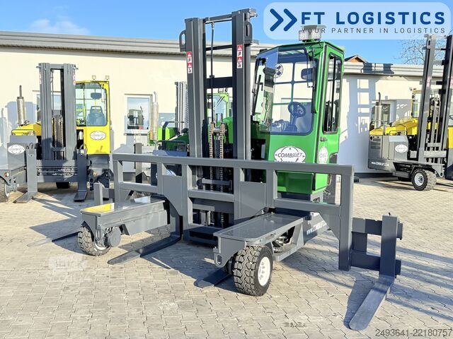 Wózek widłowy czterokierunkowy Combilift C5000L GAS DUPLEX 4100 POSITIONER CABIN