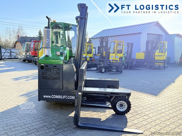 Wózek widłowy czterokierunkowy Combilift C5000L GAS DUPLEX 4100 POSITIONER CABIN