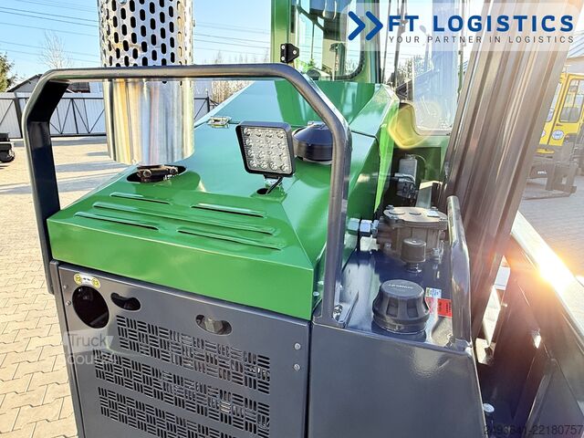 Wózek widłowy czterokierunkowy Combilift C5000L GAS DUPLEX 4100 POSITIONER CABIN