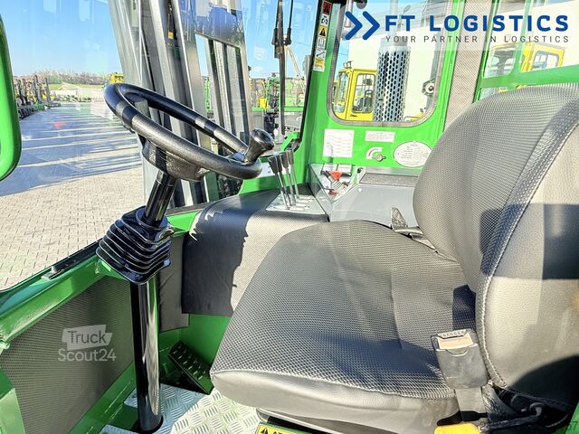 Wózek widłowy czterokierunkowy Combilift C5000L GAS DUPLEX 4100 POSITIONER CABIN