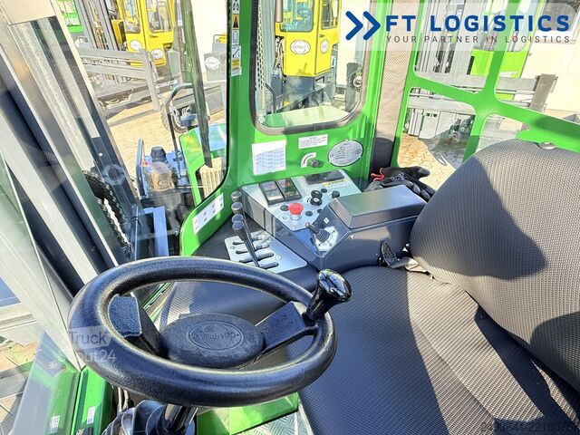 Wózek widłowy czterokierunkowy Combilift C5000L GAS DUPLEX 4100 POSITIONER CABIN