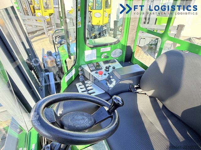 Wózek widłowy czterokierunkowy Combilift C5000L GAS DUPLEX 4100 POSITIONER CABIN