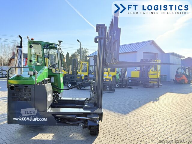 Wózek widłowy czterokierunkowy Combilift C5000L GAS DUPLEX 4100 POSITIONER CABIN