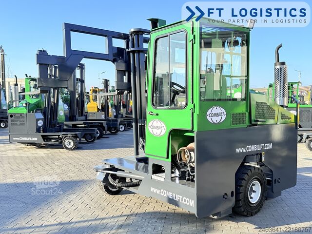 Wózek widłowy czterokierunkowy Combilift C5000L GAS DUPLEX 4100 POSITIONER CABIN