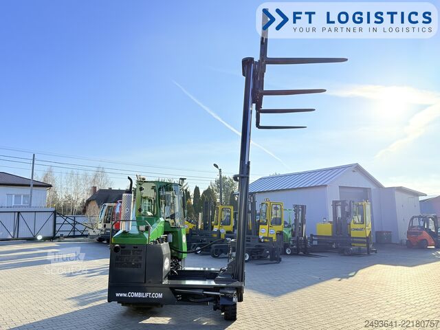 Wózek widłowy czterokierunkowy Combilift C5000L GAS DUPLEX 4100 POSITIONER CABIN