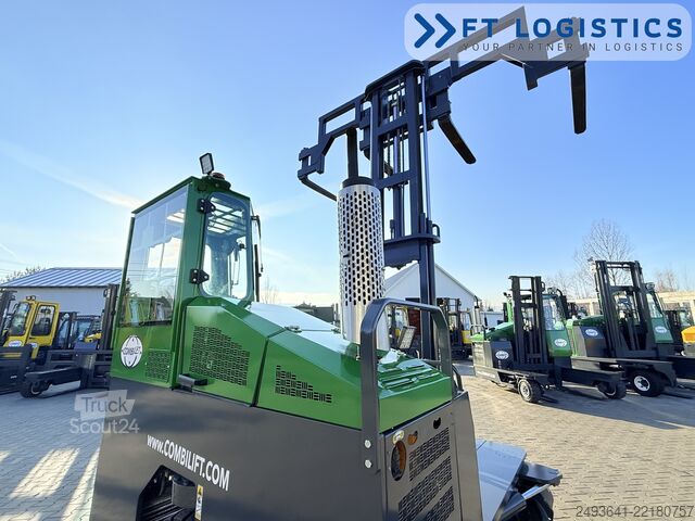 Wózek widłowy czterokierunkowy Combilift C5000L GAS DUPLEX 4100 POSITIONER CABIN