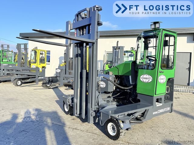 Wózek widłowy czterokierunkowy Combilift C5000L GAS DUPLEX 4100 POSITIONER CABIN