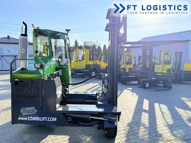 Wózek widłowy czterokierunkowy Combilift C5000L GAS DUPLEX 4100 POSITIONER CABIN