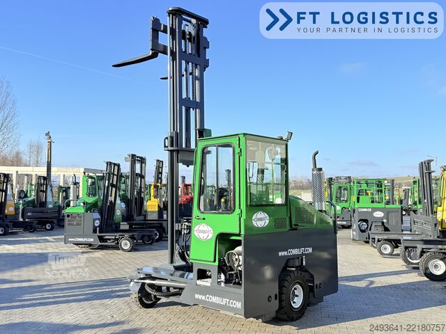 Wózek widłowy czterokierunkowy Combilift C5000L GAS DUPLEX 4100 POSITIONER CABIN