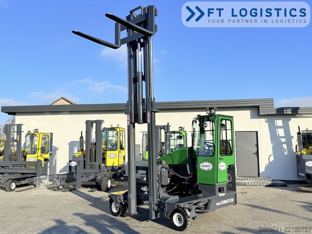 Wózek widłowy czterokierunkowy Combilift C5000L GAS DUPLEX 4100 POSITIONER CABIN