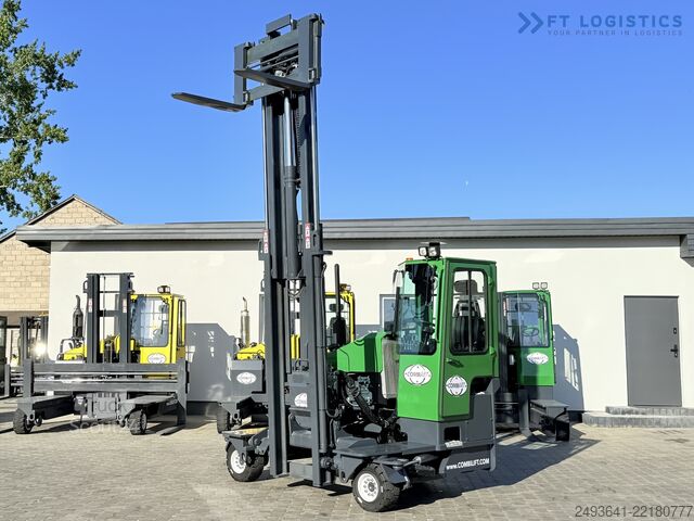 Wózek widłowy czterokierunkowy Combilift C3500 DIESEL DUPLEX 4100 FREE LIFT CABIN