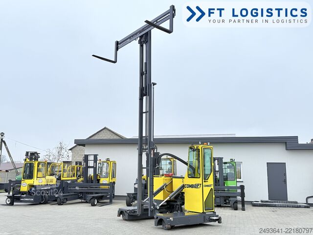 Wózek widłowy czterokierunkowy Combilift C3000STE TRIPLEX WIDE POSITIONER CABIN