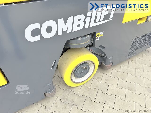 Wózek widłowy czterokierunkowy Combilift C3000STE TRIPLEX WIDE POSITIONER CABIN