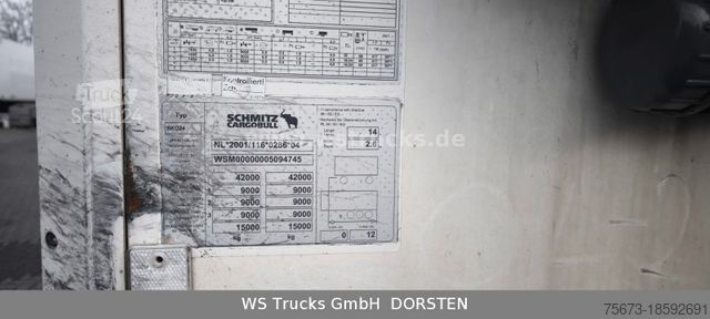Semi-reboque frigorífico SCHMITZ CARGOBULL Kühlauflieger Rohrbahn Hooks | Vector 1850 MT