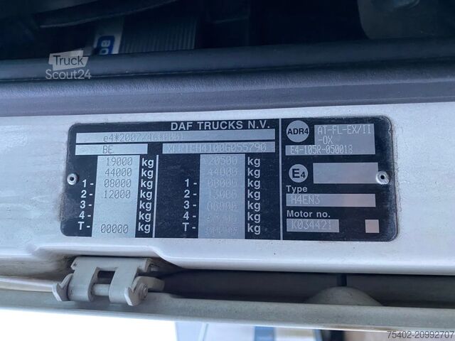 MTS standard DAF XF 106.440 SC / ADR / Stand Airco / PTO