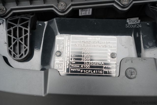 Koelwagen met geïsoleerde laadbak IVECO DAILY 35-160 / KONTENER 4,3 M / WINDA / BLI?NIAK