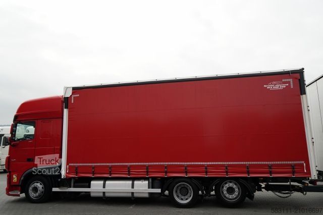 Jumbo vrachtwagen DAF XF 480 / ZESTAW TANDEM / 120 M3 / PRZEJAZDOWY /