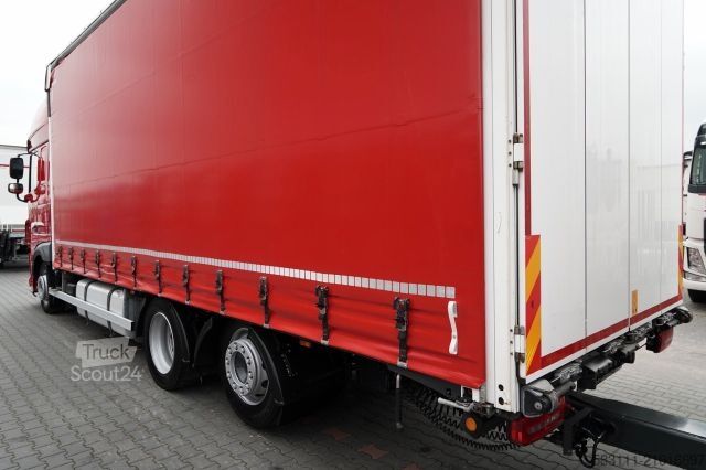 Jumbo vrachtwagen DAF XF 480 / ZESTAW TANDEM / 120 M3 / PRZEJAZDOWY /