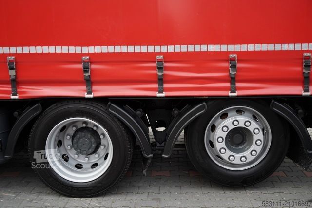 Jumbo vrachtwagen DAF XF 480 / ZESTAW TANDEM / 120 M3 / PRZEJAZDOWY /