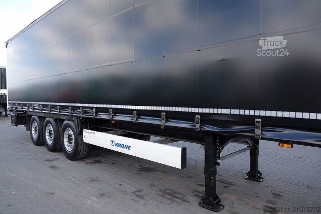 Otvorena poluprikolica sa ceradom KRONE FIRANKA STANDARD / OPONY 100 % / DACH PODNOSZONY