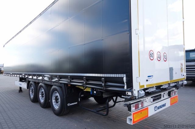 Otvorena poluprikolica sa ceradom KRONE FIRANKA STANDARD / OPONY 100 % / DACH PODNOSZONY