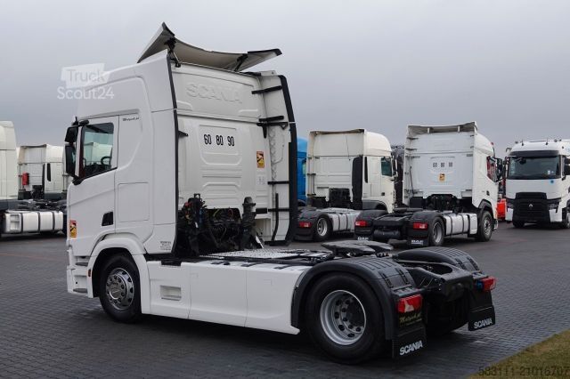 Standard tractor unit SCANIA R 500 / RETARDER / 2021 ROK / PO KONTRAKCIE SER