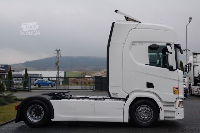 Standard tractor unit SCANIA R 500 / RETARDER / 2021 ROK / PO KONTRAKCIE SER