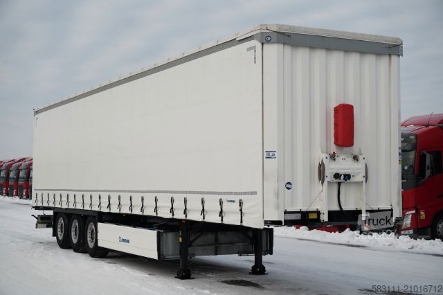 Otvorena poluprikolica sa ceradom KRONE FIRANKA / 2024 ROK / KOSZ NA PALETY / 2 OSIE POD